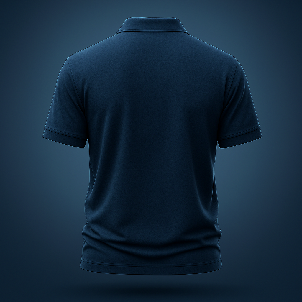 Solid: Navy Blue Polo